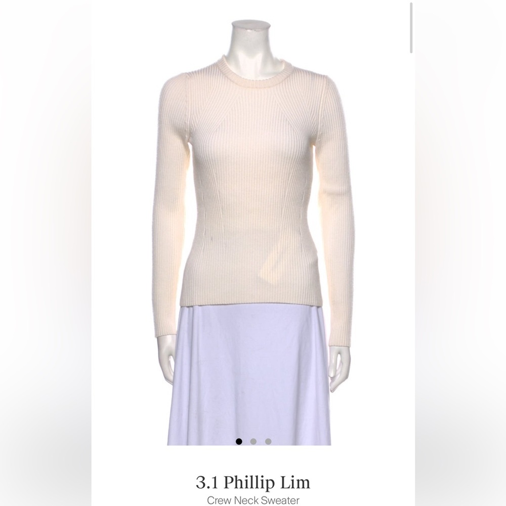 3.1 Phillip Lim cream sweater
